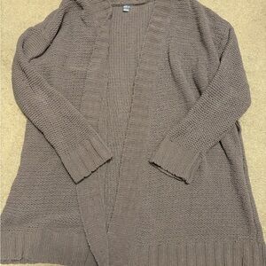 Aerie Women's Cardigan in Taupe